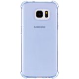 For Galaxy S7 Edge / G935 Shock-resistant Cushion TPU Protective Case (Blue)