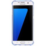 For Galaxy S7 Edge / G935 Shock-resistant Cushion TPU Protective Case (Blue)