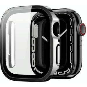 Dux Ducis gelektroplateerde pc -horlogekas voor Apple Watch Series 7 41 mm