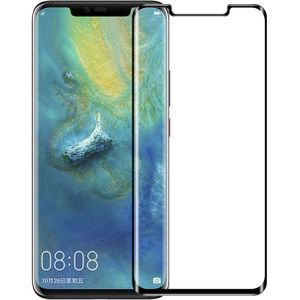 MOFI 9H 3D Explosion-proof Curved Screen Full Glue Tempered Glass Film for Huawei Mate 20 Pro(Black)