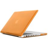 Crystal Hard Protective Case for Macbook Pro 13.3 inch A1278(Orange)