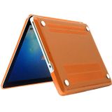 Crystal Hard Protective Case for Macbook Pro 13.3 inch A1278(Orange)