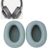 1 Pair Sponge Headphone Protective Case for Sony MDR-100ABN / WH-H900N (Mint Green)