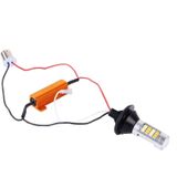 2 PCS 1156/BA15S/BAU15S 10W 1000 LM 6000K White + Yellow Light DRL&Turn Light with 42 SMD-2835-LED Lamp?DC 12-24V