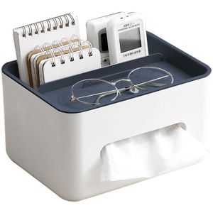 Multifunctionele Tissue Box Servetcontainer Organizer Box voor afstandsbediening