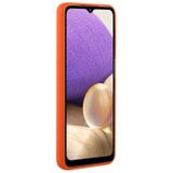 Voor Samsung Galaxy A32 5G Card Slot Design Shockproof TPU Beschermhoes (Oranje)