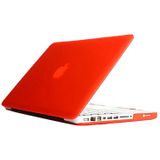 Frosted Hard Protective Case for Macbook Pro 15.4 inch  (A1286)(Red)
