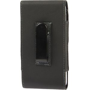 Vertical Flip Leather Case with Belt Clip for Galaxy S5 / G900(Black)