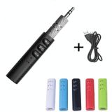 3 PCS  Bluetooth Receiver 3.5MM Wireless Car Adapter Car MP3 Aux Audio Random Color Delivery