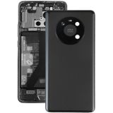 Original Battery Back Cover with Camera Lens Cover for Huawei Mate 40(Black)