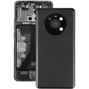 Original Battery Back Cover with Camera Lens Cover for Huawei Mate 40(Black)