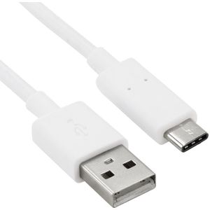 1m USB 2.0 to USB 3.1 Type-C Cable  For Galaxy S8 & S8 + / LG G6 / Huawei P10 & P10 Plus / Xiaomi Mi6 & Max 2 and other Smartphones(White)