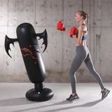 1.6m NIflatable Boxing Column  Adult Fitness Vent Sandbag Thickening Children Exercise Tumbler(Dark Angel)