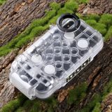 HAWEEL for  iPhone X / XS  40m/130ft Waterproof Diving Housing Photo Video Taking Underwater Cover Case(Transparent)