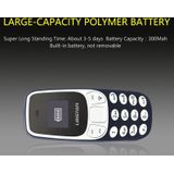 GTStar BM10 Mini Mobile Phone  Hands Free Bluetooth Dialer Headphone  MP3 Music  Dual SIM  Network: 2G(Dark Blue)