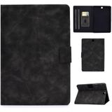 For Samsung Galaxy Tab A 9.7 T550/T555C Cowhide Texture Horizontal Flip Leather Case with Holder & Card Slots & Sleep / Wake-up Function(Grey)
