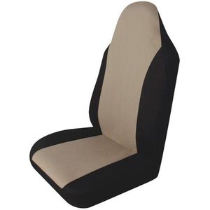 Universal Car Seat Cover Durable Automotive Double Mesh Covers Cushion Car Seat Protector(Beige)
