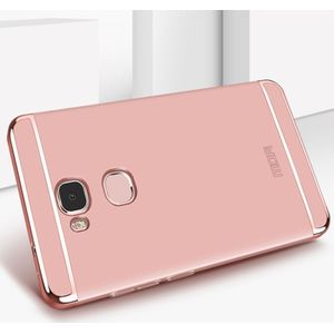 MOFi For Huawei Honor 5X Three Stage Splicing Shield Full Coverage Protective Case Back Cover(Rose Gold)