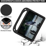 For Xiaomi Mi Pad 4 Plus & Samsung Galaxy Tab A 10.1 2019 SM-T510 / SM-T515 Handle Portable EVA Shockproof Protective Case with Triangle Holder(Black)