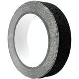 4 PCS Sands Anti-Slip Tape Ground Sticking Line Wear-resistant Stair Step Warning Tape Black 2.5cm x 5m