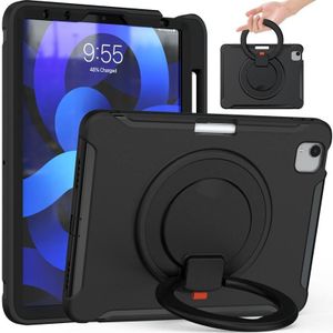 Shockproof TPU + PC Protective Case with 360 Degree Rotation Foldable Handle Grip Holder & Pen Slot For iPad Air 4 10.9 / Pro 11 2021 / 2020 / 2018(Black)