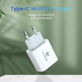 FLOVEME 20W PD 3.0 Travel Fast Charger Power Adapter  EU Plug (White)