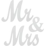 Wooden Mr and Mrs Sign Wedding Decoration(JM00989)