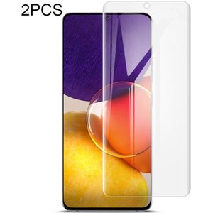 For Samsung Galaxy A82 5G / Quantum 2 2 PCS IMAK Curved Full Screen Hydrogel Film Front Protector