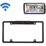 US License Plate Frame WiFi Wireless Car Reversing Rear View Wide-angle Starlight Night Vision Camera