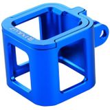 PULUZ Housing Shell CNC Aluminum Alloy Protective Cage with Insurance Frame for GoPro HERO5 Session /HERO4 Session /HERO Session(Blue)