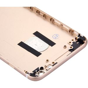 5 in 1 for iPhone 6s Plus (Back Cover + Card Tray + Volume Control Key + Power Button + Mute Switch Vibrator Key) Full Assembly Housing Cover(Gold)