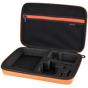 PULUZ Waterproof Carrying and Travel Case for GoPro HERO6 /5 /4 Session /4 /3+ /3 /2 /1  Puluz U6000 and other Sport Cameras Accessories  Large Size: 32cm x 22cm x 7cm(Orange)