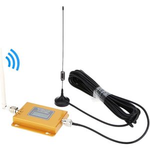 WCDMA 2100MHz Mobile Phone Signal Booster / LCD Signal Repeater with Sucker Antenna