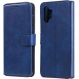 For Samsung Galaxy A32 5G Classic Calf Texture PU + TPU Horizontal Flip Leather Case with Holder & Card Slots & Wallet(Blue)