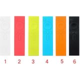 6 PCS Soft Silicone TPU Protective Case Remote Rubber Cover Case for Xiaomi Remote Control I Mi TV Box(White)