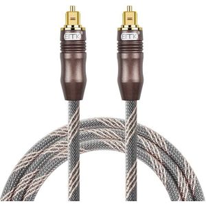 30m EMK OD6.0mm Toslink Square Port to Square Port TV Digital Audio Optical Fiber Connecting Cable