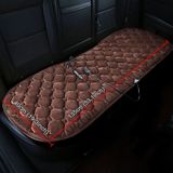 Car 12V Rear Seat Heater Cushion Warmer Cover Winter Heated Warm (Coffee)