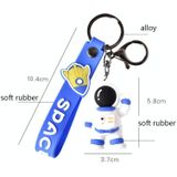 5 PCS MX-80094 Cartoon Car Soft Keychain Small Pendant(Pink)