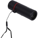 30x25 Mini Portable Optical Monocular Telescope (Black)