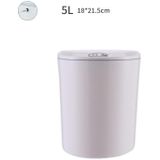 EXPED SMART Desktop Smart Induction Electric Storage Box Car Office Trash Can  Specification: 5L USB Charging (Khaki)