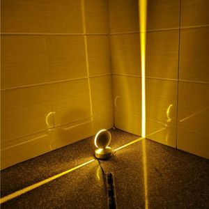 Witte LED-deur frame gang raamwand Spotlight (Golden Light)