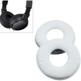 1 Pair Sponge Headphone Protective Case for Sony MDR-ZX110 ZX100 / 300 V150 V300 (White)