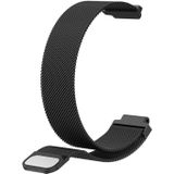 Milanese Wrist Strap Watchband for Garmin Forerunner 235 22cm(Black)