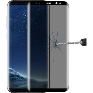 UV Full Cover Anti-spy Tempered Glass Film for Galaxy S8