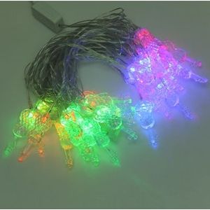 7m Violin Pendants Decoration String Lights  30-LED Multi-Colored Light  (AC 12-240V / EU Plug)(White)
