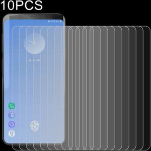 10 PCS 0.26mm 9H 2.5D Explosion-proof Tempered Glass Film for Galaxy S10+ Screen Fingerprint Unlocking is Not Supported