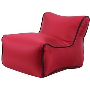 Waterproof Mini Inflatable Baby Seats SofaChair Furniture Bean Bag Seat Cushion(Wine red seat)