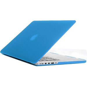 Frosted Hard Protective Case for Macbook Pro Retina 15.4 inch  A1398(Baby Blue)