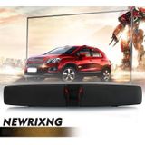 New Rixing NR7017 TWS Portable 10W Stereo Surround Soundbar Bluetooth Speaker with Microphone(Black)