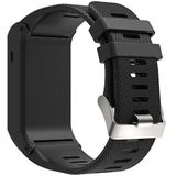 Silicone Sport Wrist Strap for Garmin Vivoactive HR (Black)